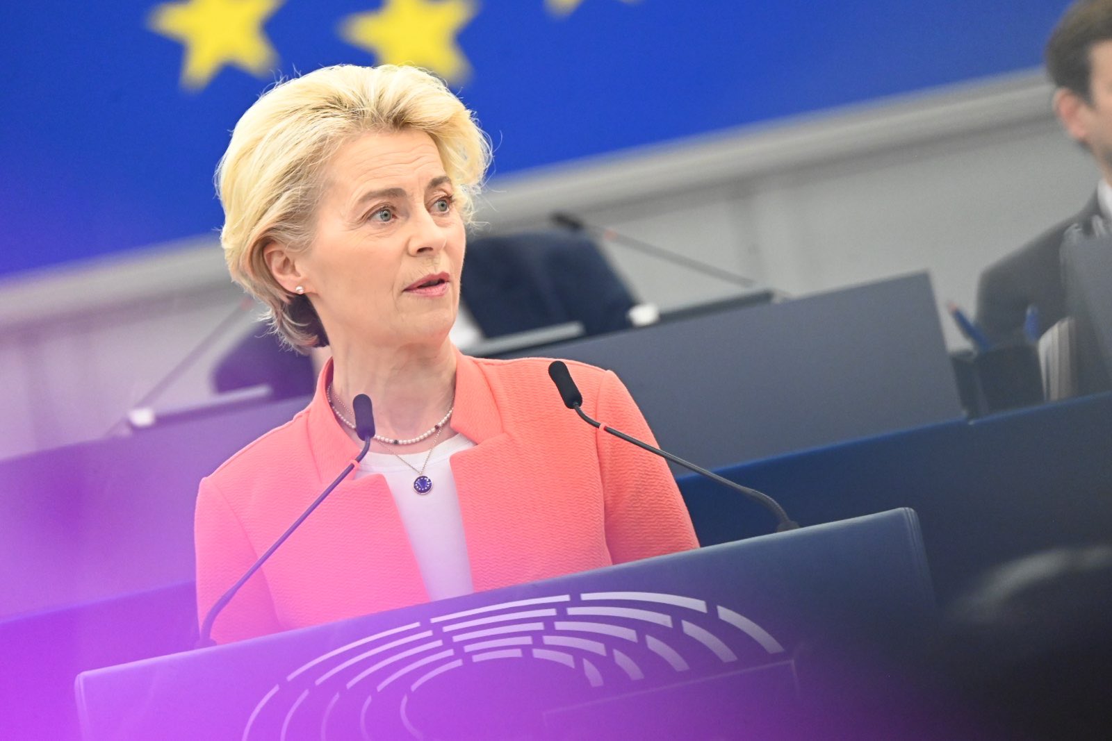 歐盟執委會主席范德賴恩(Ursula von der Leyen)。(圖:X@vonderleyen)