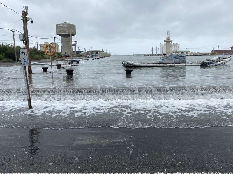 氣象署：年度大潮影響 彰嘉與花蓮沿海慎防海水倒灌。 (檔案照)