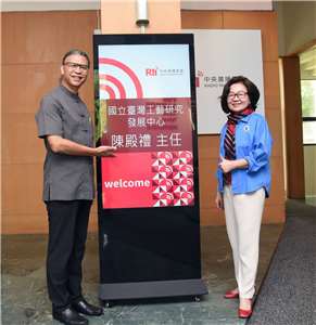 陳殿禮主任接受美麗的台灣節目專訪