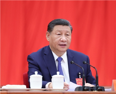 中國國家主席習近平在上合峰會首度提出他的「全球治理倡議」主張，其中聲稱要「遵守國際法治」，並指要與各國一同推動構建更加公正合理的全球治理體系。資料照。(AFP)