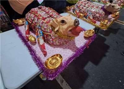 臺灣中元普渡供品