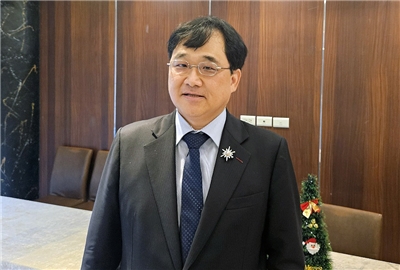 台灣醫務管理學會理事長洪子仁。資料照。(劉品希 攝)