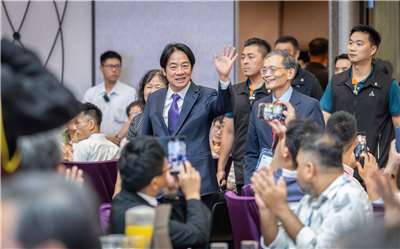 台灣物理治療學會50週年晚會6日舉行，賴清德總統以「回娘家」之姿出席。(總統府提供)
