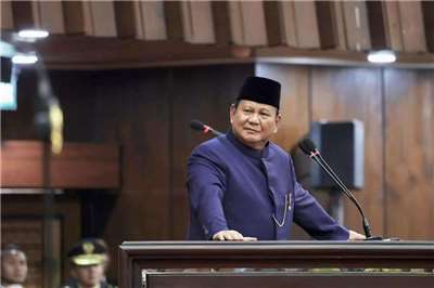 官員表示，印尼總統普拉伯沃(Prabowo Subianto)將如期出席中國舉行的93閱兵典禮。(圖：Prabowo Subianto臉書/檔案照)