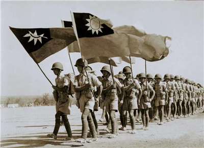 抗戰時期的中華民國駐印軍。( 圖：作者徐全提供)