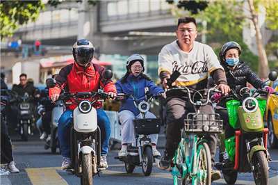 電動自行車。(翻攝微博)