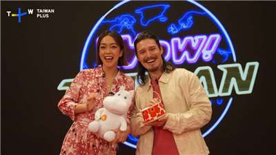 國際平台TaiwanPlus《Wow! Taiwan》主持人大霈（李霈瑜）、周厚安入圍第60屆金鐘獎「生活風格節目主持人獎」。(TaiwanPlus提供)