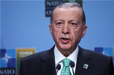 土耳其總統艾爾段(Recep Tayyip Erdogan)。(資料照片)