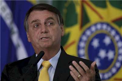 巴西前總統波索納洛(Jair Bolsonaro)被判刑27年。(檔案照)