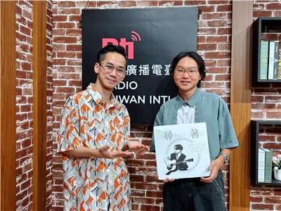 來賓江晟榮（右）、陳瑋儒（左）