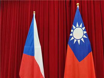 第80屆聯大總辯論進入第二天議程，捷克總統在發言時關注台海現狀與穩定 (央廣檔案/記者王照坤 攝)