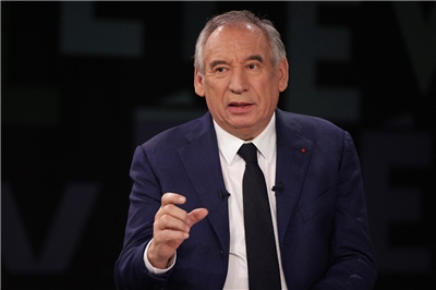 法國總理白胡(François Bayrou)。 (資料照片)
