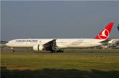 土耳其航空的波音班機。(維基百科）