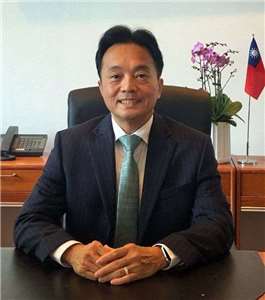 駐丹麥代表鄭榮俊(駐丹麥台北代表處臉書)