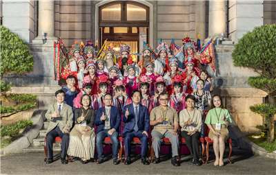  總統出席「2025藝文聯誼茶會」。(總統府flickr)
