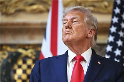 美國總統川普(Donald Trump)重返白宮以來，大力推動緊縮移民政策。資料照。(美聯社/達志影像)