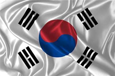 南韓國家資訊資源服務中心26日晚間因為鋰電池起火引發火災。南韓國旗。(Pixabay)