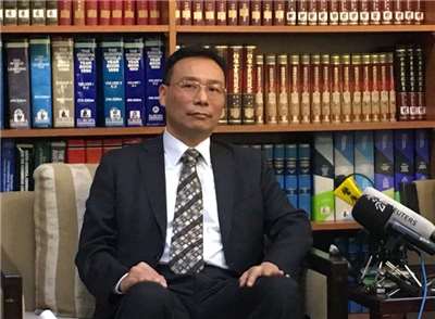 駐泰代表藍夏禮。(中央社資料照)