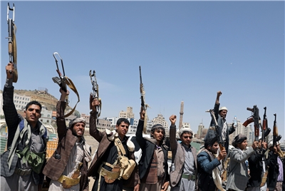 葉門叛軍組織「青年運動」(Houthi)成員。資料照片。