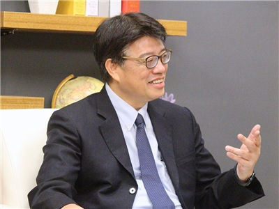 陸委會主委邱垂正訪美發表演說，強調台美有共同利益與價值，更必須攜手面對具體的中國威脅。 (央廣檔案/記者王照坤 攝)