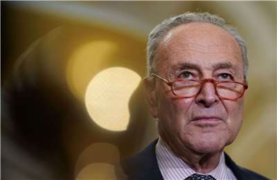 參議院民主黨領袖舒默(Chuck Schumer)(資料照片)
