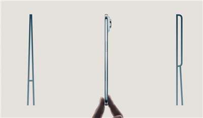 蘋果公司今年推出史上最輕薄的手機iPhone Air (YT/@Apple)