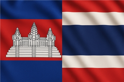 泰國呼籲柬埔寨，停止靠平民冒險侵占泰國領土。(AI生成圖)