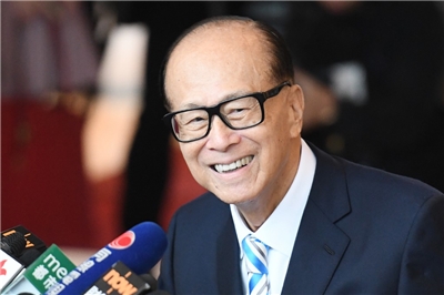 香港富豪李嘉誠(圖)。(AFP)