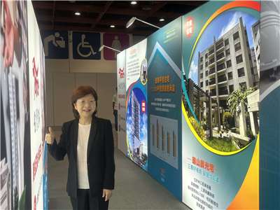 台灣金聯董事長宮文萍11日宣布，在財政部支持下，將啟動「平價住宅 安心成家；公辦都更 安全居住；包租代管 安適生活」為未來業務推動的3大支柱。(陳林幸虹 攝)
