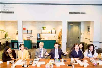 立法院副院長江啟臣6日起率跨黨派立委訪問歐洲，10日會晤英國上議院副議長佛克納及多位國會議員。(圖:立法院副院長江啟臣臉書)