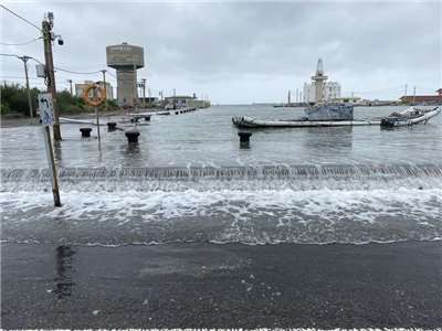 氣象署：年度大潮影響 彰嘉與花蓮沿海慎防海水倒灌。 (檔案照)