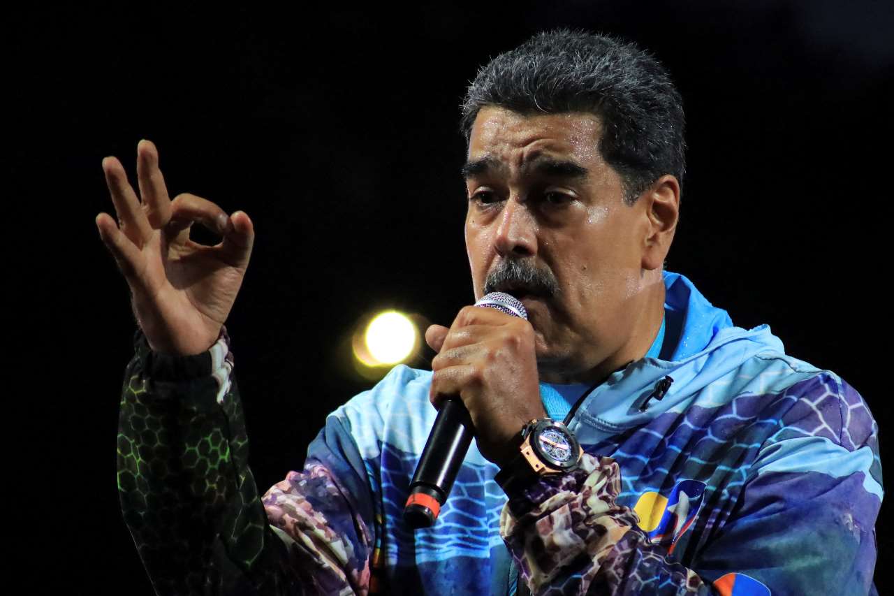 圖為委內瑞拉總統馬杜洛(Nicolas Maduro)。資料照。