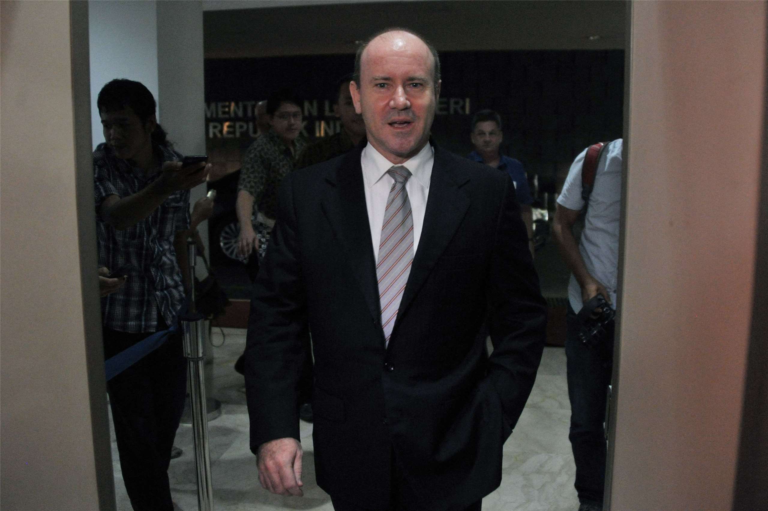 澳洲新任駐美大使莫里亞蒂(Greg Moriarty)。