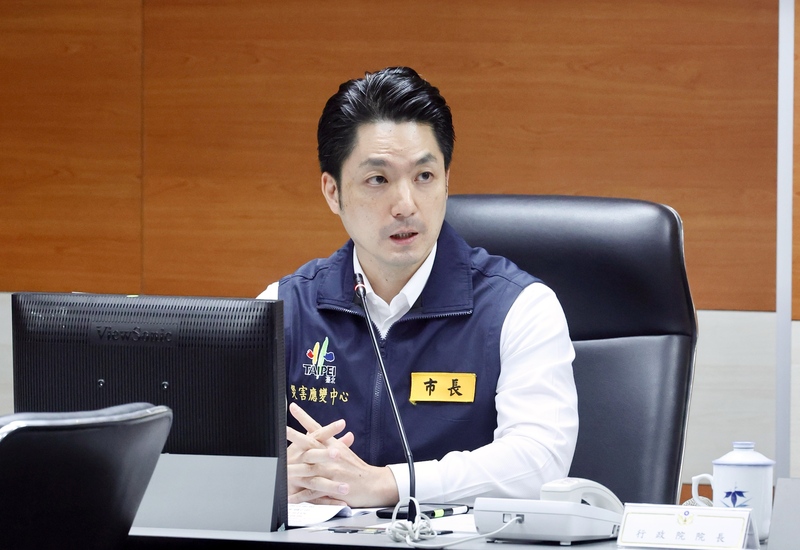 台北市長蔣萬安。資料照。