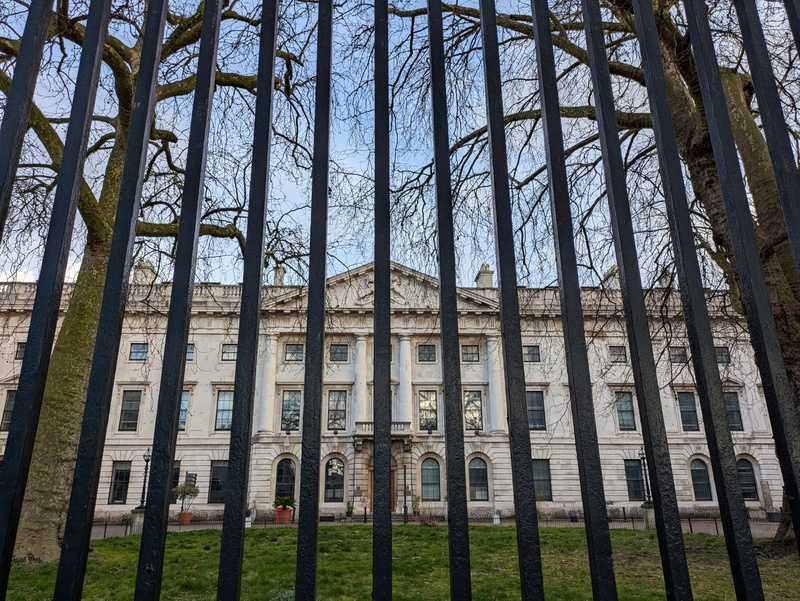 圖為中國駐倫敦新使館預定地。資料照片。