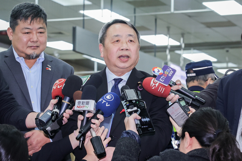 中裔日籍參議員石平訪台，證明台灣是獨立國家。( 圖：中央社)