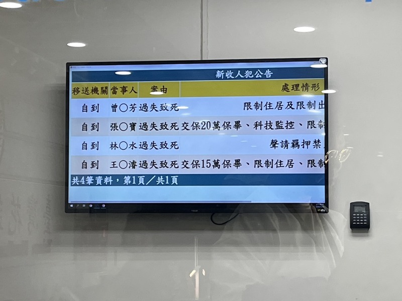 花蓮地檢署偵辦馬太鞍溪堰塞湖洪災，光復鄉長林清水涉浮報撤離人數等罪遭聲押禁見。