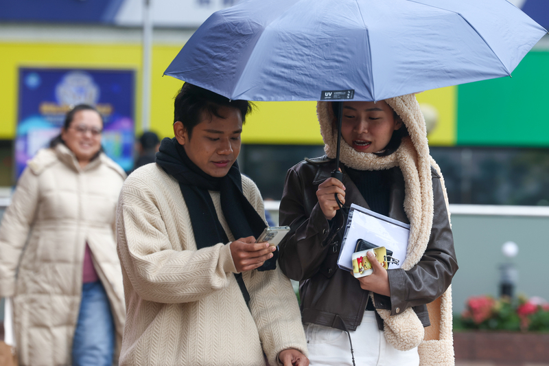早、晚仍寒冷 白天高溫回到20度以上。