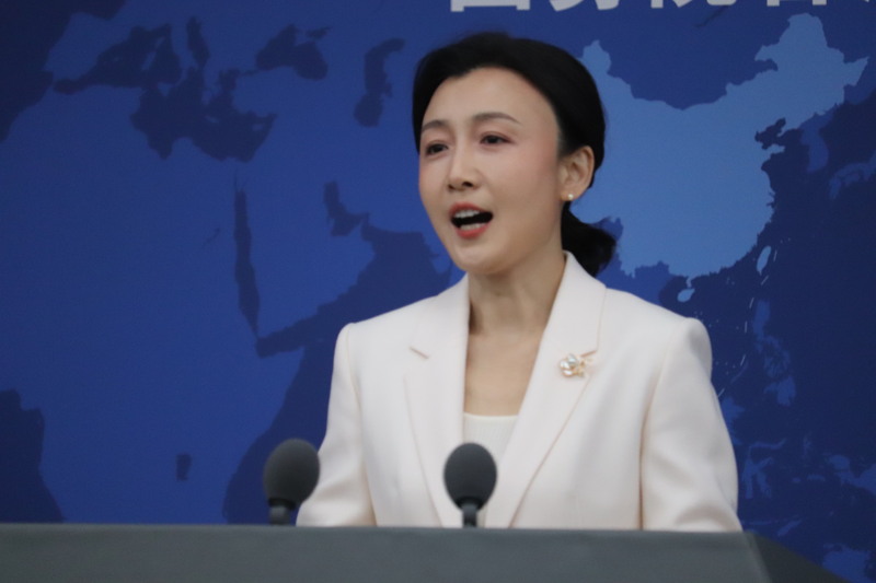中國大陸國台辦28日舉行例行記者會，由發言人張晗回應媒體提問。
