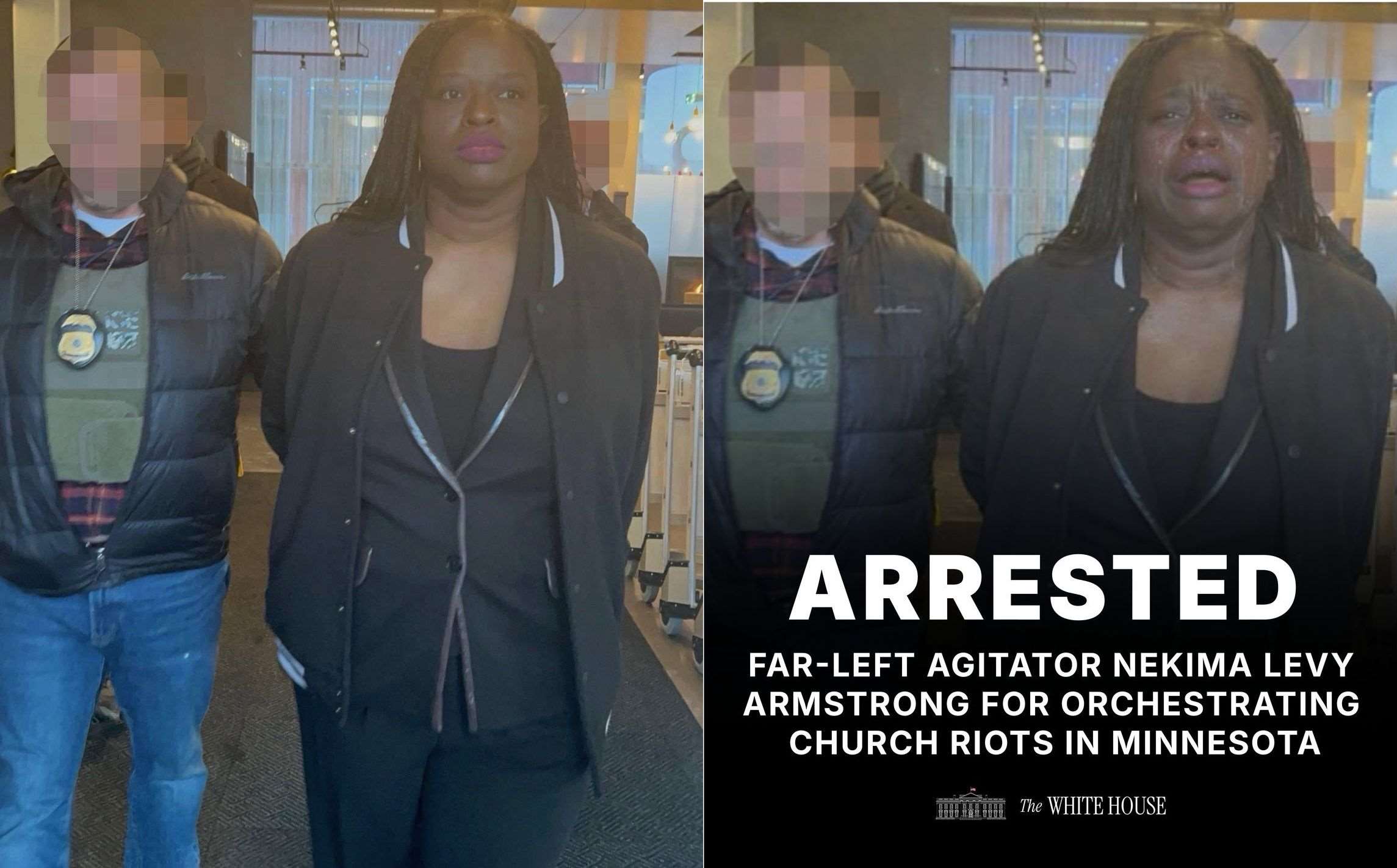 白宮也修圖抗議者面無表情被擅改為痛哭流涕-新聞-Rti 中央廣播電臺