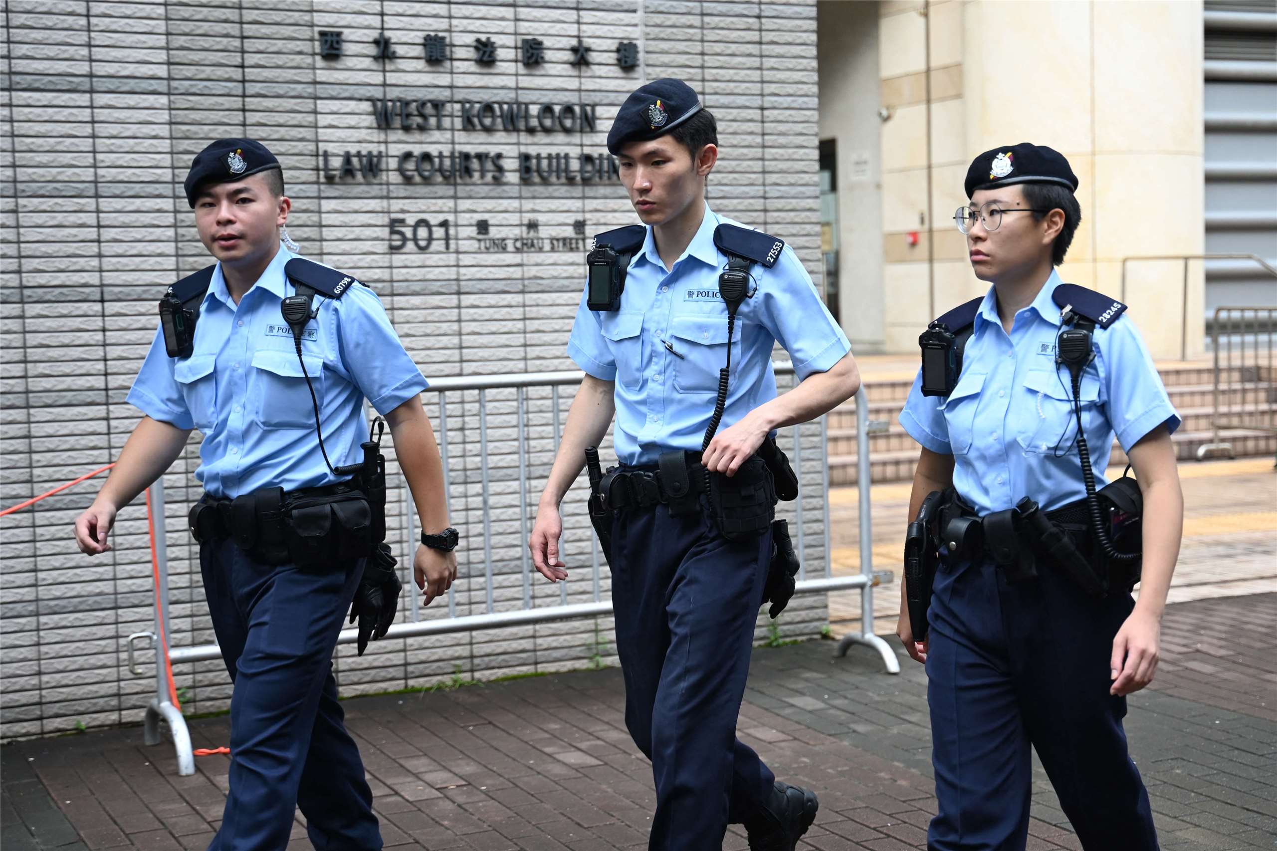 圖為香港西九龍法院大樓。 (檔案照)