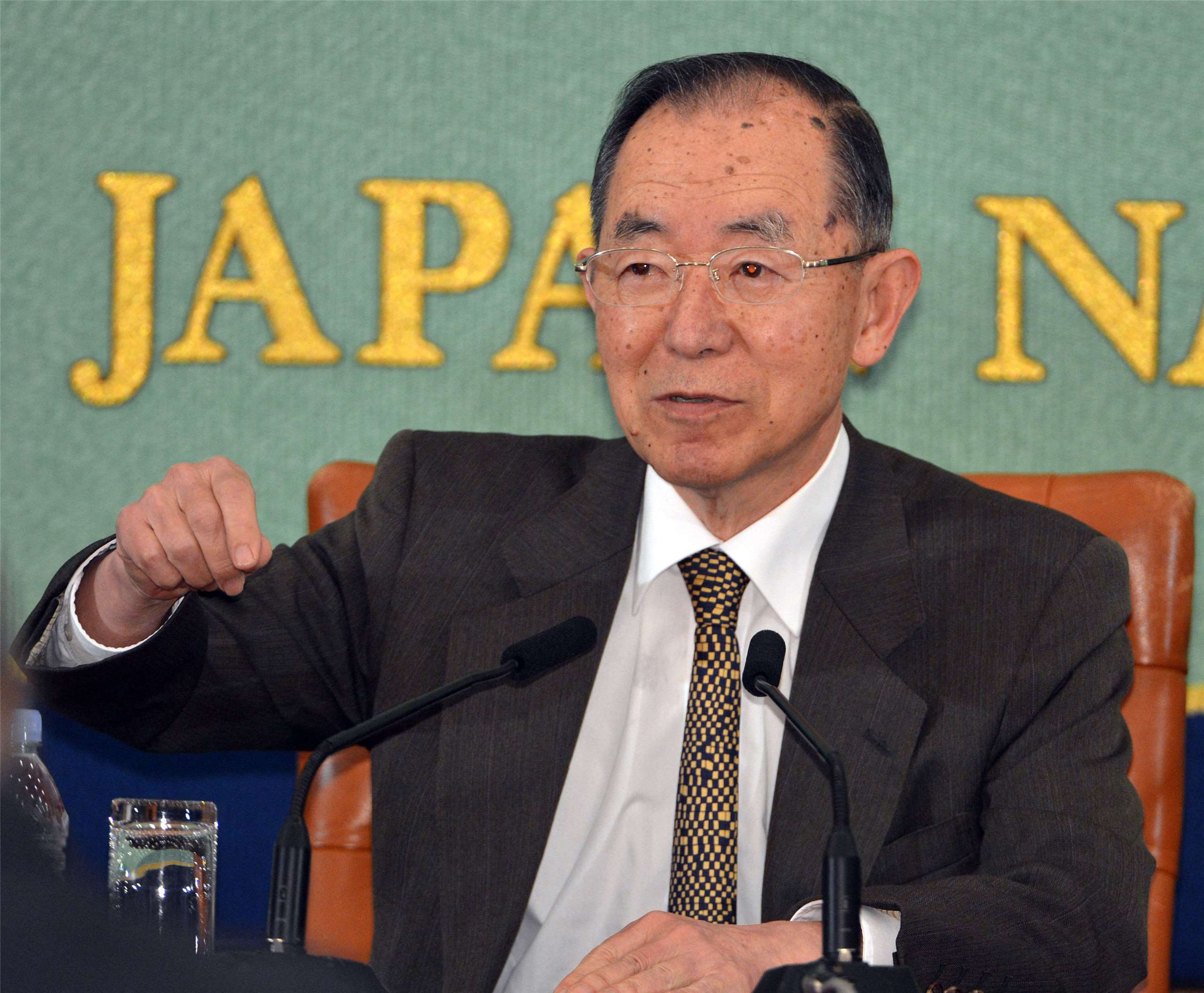 前日本駐中國大使丹羽宇一郎，在2025年12月24日逝世，享壽86歲。(檔案照)