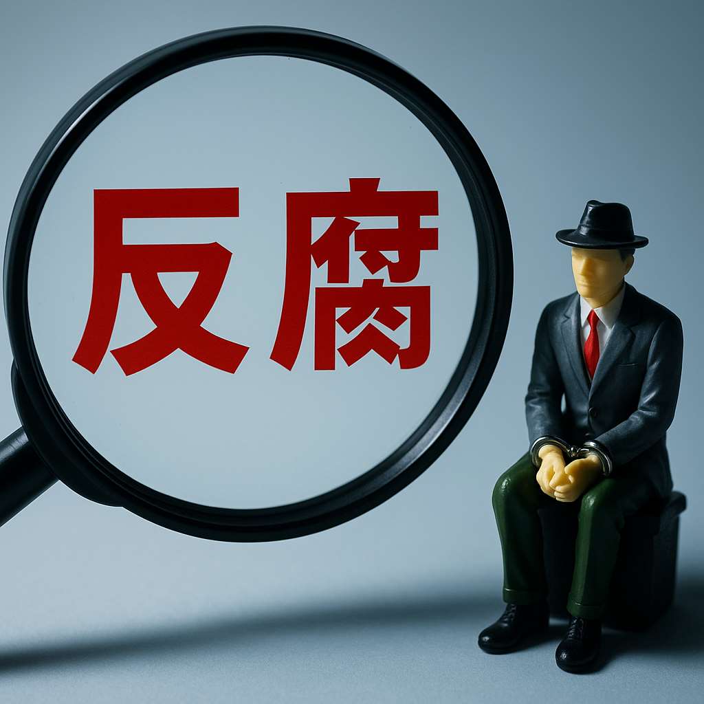 反貪示意圖。(AI生成圖)