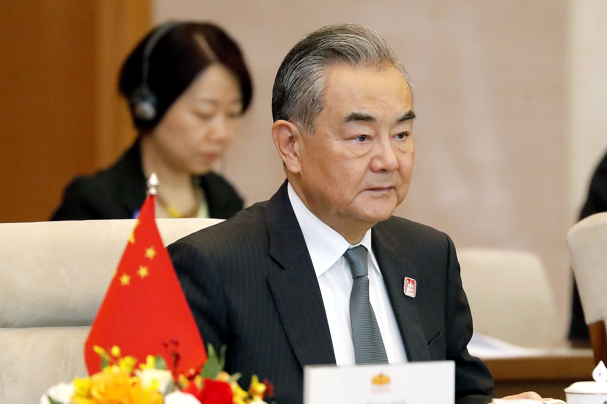 正在非洲訪問的中國外長王毅(圖)突然略過原定索馬利亞，直接前往坦尚尼亞。資料照片(美聯社/達志影像)