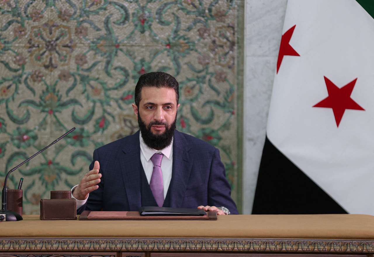 敘利亞總統夏拉(Ahmed al-Sharaa)。