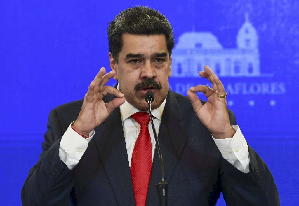 委內瑞拉總統馬杜洛(Nicolas Maduro)。資料照。