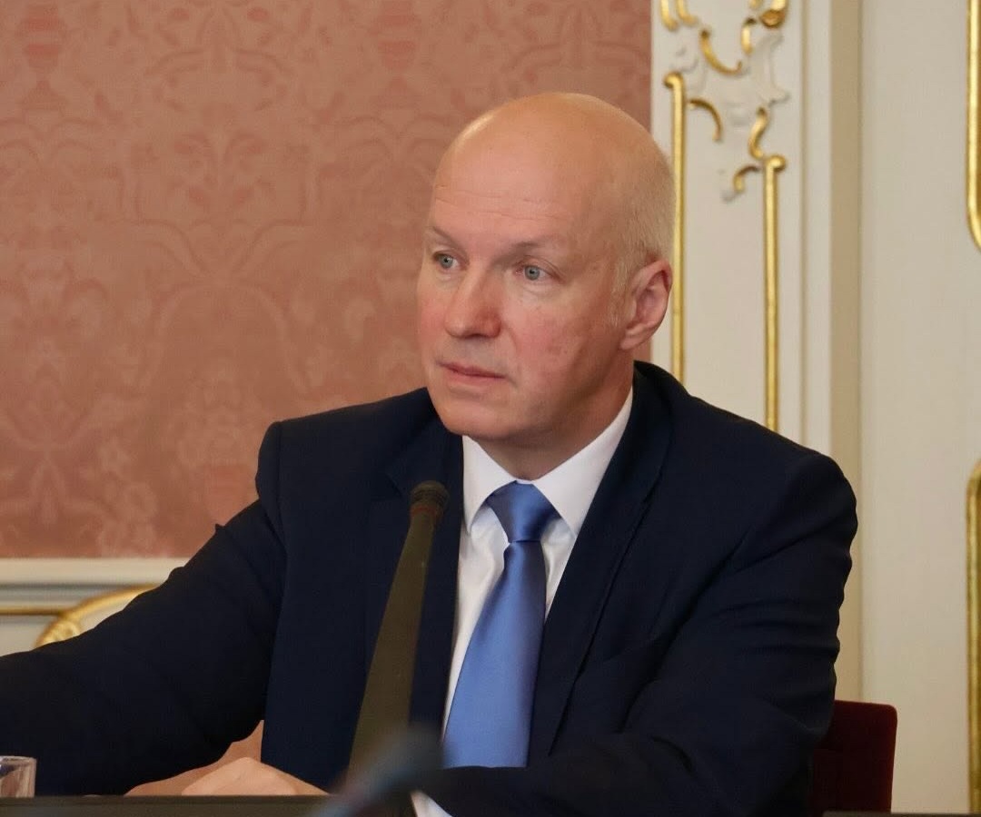 捷克參議院「外交、國防暨安全委員會」主席費雪(Pavel Fischer)。(FB@Pavel Fischer)