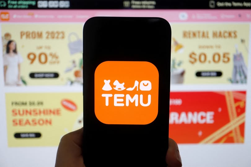 中國電商拚多多旗下的Temu。 