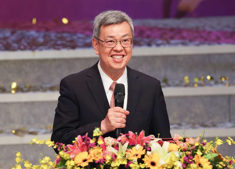 前副總統陳建仁。資料照。(圖：中央社)
