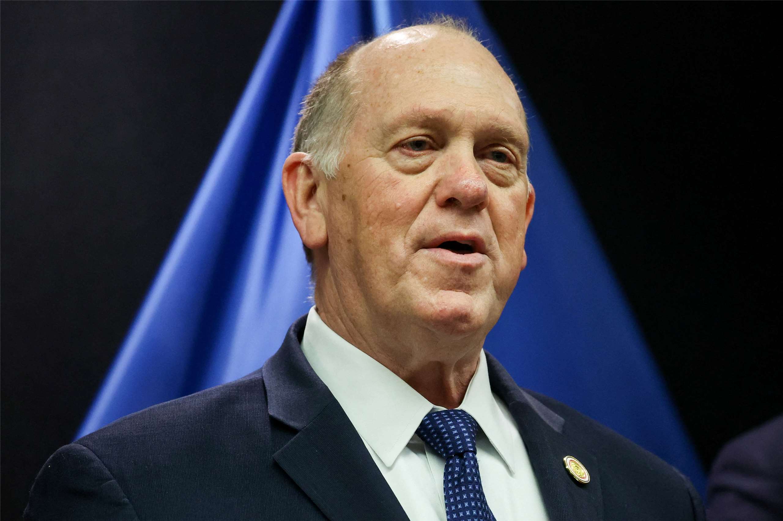 明尼蘇達州移民執法行動負責人霍曼（Tom Homan)。